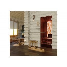 Дверь для бани DoorWood Эталон бронза, 1900х700 мм УТ-00011762 