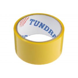 Клейкая лента TUNDRA желтая, 45 мкм, 48 мм х 24 м 7139059 