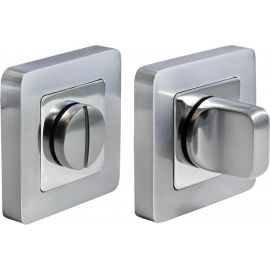 Дверная завертка MORELLI MH-WC-S55 SC/CP цвет-матовый хром/хром 9012229 