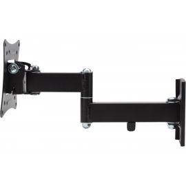 Кронштейн для телевизора REXANT 10-27 дюймов, наклонно-поворотный, два колена HOME 38-0051 