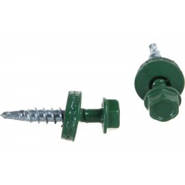 Саморез КР Невский Крепеж св. 4,8х28 RAL-6002 зелёный 60 шт. 912030 