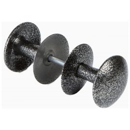 Дверная ручка Литейщик-Плюс РДК-110 античное серебро 6505 