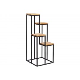 Столик-подставка под 4 кашпо GreenWeen TORI черный GW-T4-B-100 