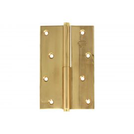 Петля Amig латунь зеркальная полированная IZ-правая 1107-100х70 (IZ) 