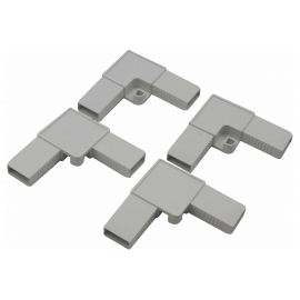 Соединительный уголок Левша для профиля москитных сеток, 4 шт. У1-0489 