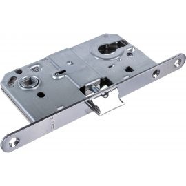 Корпус замка под цилиндр НОРА-М M25-85 мм хром 9627 