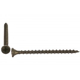 Оксидированный саморез гипсокартон/дерево КрепСтройГрупп 3,5х55, 1 кг 145278 