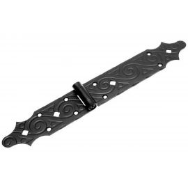 Фигурная петля Домарт серия ЯРОСЛАВЛЬ (140x200 мм; кованая; черный) 171083 