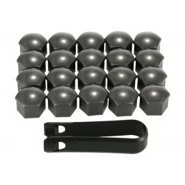 Набор колпачков для гаек и болтов NORM 21 мм, серый, 20 шт. HP-FC-21G 