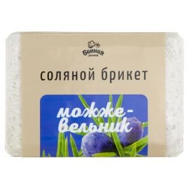 Соляной брикет БАННАЯ ЛИНИЯ Можжевельник, 1.2 кг 11-536 