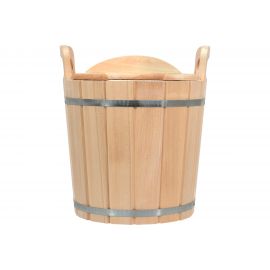 Запарник с пластиковой вставкой и крышкой Банные штучки 12л 03709 