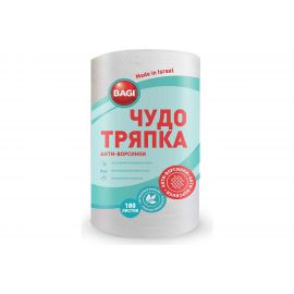 Чудо-тряпка Bagi анти ворсинки 20х20 см, 180 листов в рулоне 1015024150 