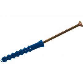 Пакет дюбель РДК Метизный двор 6х50мм + шуруп 4х60мм 10 шт. 4607173902153 