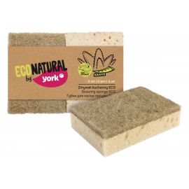 Губки для посуды YORK ЭКО Натурал 2 шт. 030200 
