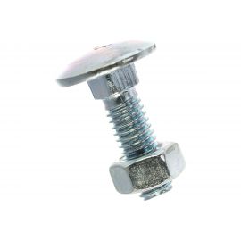 Болт с п.кр. гол. и кв.подголовком, с гайкой ЕВРОПАРТНЕР DIN603 Zn M6х20 10шт. 6 0520 1 