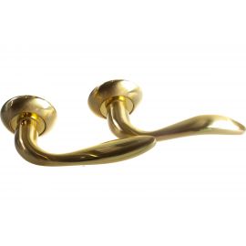 Дверная ручка (латунь матовая) PUERTO AL 504-08 SB 