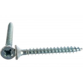 Саморез Стройметиз 4,0х35 универсальный, белый цинк уп. 200 шт. 2150664 