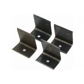 Пружинная скоба Левша для крепления подокон. ПВХ, 4 шт. У1-2349 