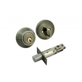 Врезной замок НОРА-М D1 ст.бронза кл./фикс. 8941 