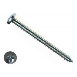 Шуруп с полукруглой головкой КРЕП-КОМП DIN7981, 6,3х80, 40 шт. шп6380ф 