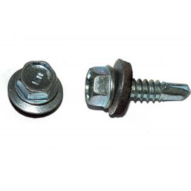 Кровельный саморез Kenner цинк, с шайбой EPDM, 5,5x51 1700 шт ск5551 