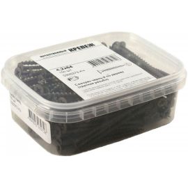 Саморез Качественный Крепеж 4,2х64 потай, крупная резьба, оксид 150 шт 0300373 КЧ 