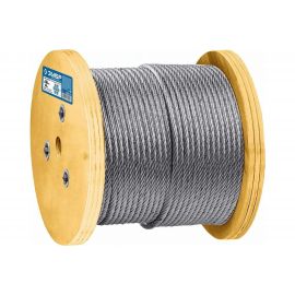 Грузоподъемный стальной трос ЗУБР Профессионал DIN 3066, d=10 мм, L=60 м 30417-10 