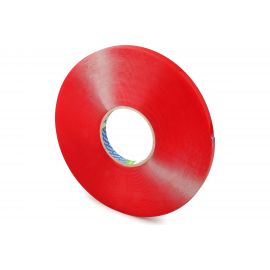 Акриловая двусторонняя лента FOLSEN 6мм х 33м x 1мм, прозрачная 0733306 