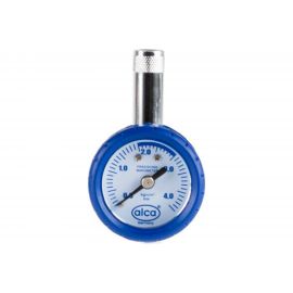 Круглый манометр Alca синий 564000 