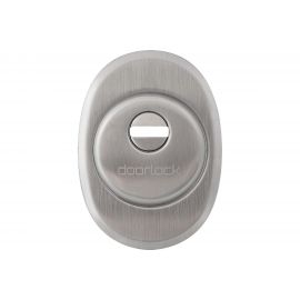 Декоративная броненакладка DOORLOCK DL DEF5025 SN матовый никель 73370 