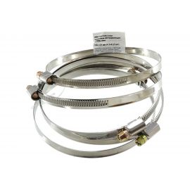 Червячный хомут РОССНА 100х120 мм 4 3/4"" нержавеющая сталь, винт, 5 шт. Р860724 DIY 