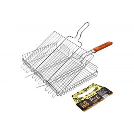 Универсальная большая решетка-гриль BOYSCOUT + веер 61304 