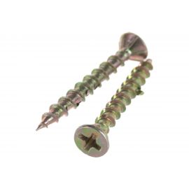 Оконный саморез Метизный двор 4,0x30 острый, желтый, 25 шт. 4690441000545 