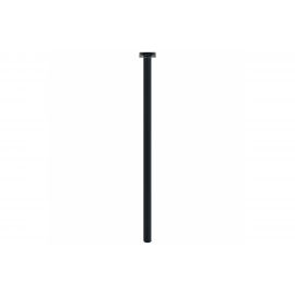 Ножка Tech-Krep D30х800 круглая, нерегулируемая, черная - накладка 151243 
