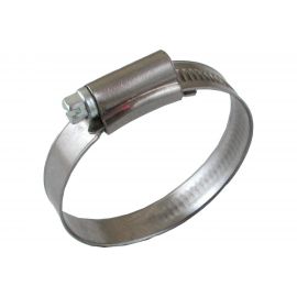 Червячный хомут CNIC 22-32/ 12.7 мм, W4 нержавеющая сталь, усиленный BS5315 67-2D2232 52567 