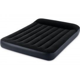 Надувной матрас с подголовником Intex Pillow Rest Classic Bed Fiber-Tech, 137х191х25см 64142 