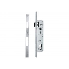 Врезной узкопрофильный замок под цилиндр VЕTTORE 153-25 CP, хром 20323 