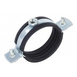 Трубный хомут КРЕП-КОМП нержавеющий 3 83-93 М10 304 2х25 миллиметр TR3М10SS52 