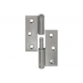 Петля VORMANN разъемная 50х40х1,5 мм, левая, нержавеющая сталь 010620050 