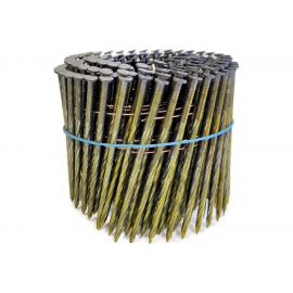 Барабанные гвозди Finka 3.1x90 BK Screw, 1600 шт. FN3190BKS 