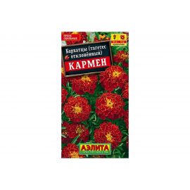 Семена Аэлита Бархатцы Кармен отклоненные, однолетний, 0.5 г 4601729045394 