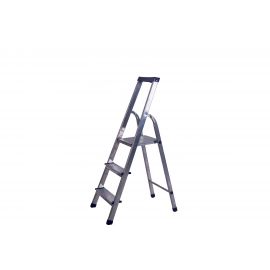 Алюминиевая стремянка с органайзером STAIRS 3 ступени ТТ-01-00533 