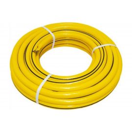 Поливочный армированный 3-слойный шланг USP 1/2""x25 м, желтый 77284-14 