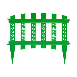 Декоративный заборчик Дачная мозаика "Палисадник" зеленый 10674 