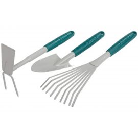 Садовый набор RACO: совок 4207-53481, мотыжка-53486, грабли веерные-53492 4225-53/477 