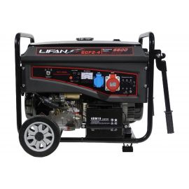 Бензиновый генератор LIFAN 7000E3 (6GF2-4) 220/380В, 6/6,5 кВт, 15 л.с. 00-00000119 