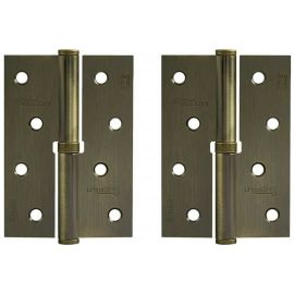 Петля НОРА-М ЕСО 750-4""-FHP-ECO брон.покр. левая 100х70х2,5 15440 