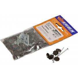 Обойные гвозди с декоративной головкой VIPкрепеж коричневые, 75 шт. 25106 VIPS 