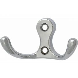 Крючок-вешалка НОРА-М № 9 2-х рож. хром 14311 