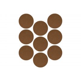 Самоклеящиеся подкладки для мебели FIT круглые 25 мм, 9 шт. войлок 67517 